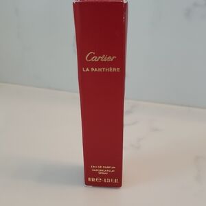 Cartier La Panthère Red and Gold Mini Perfume